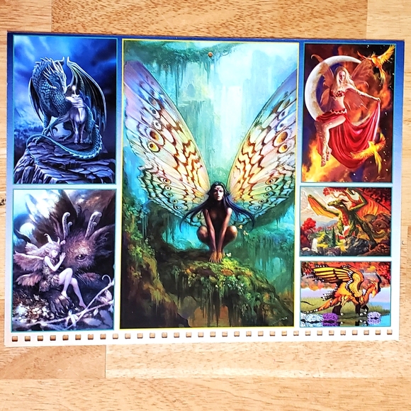 Fantasy Dragon Wall Art Poster Print - Picture 2 of 16